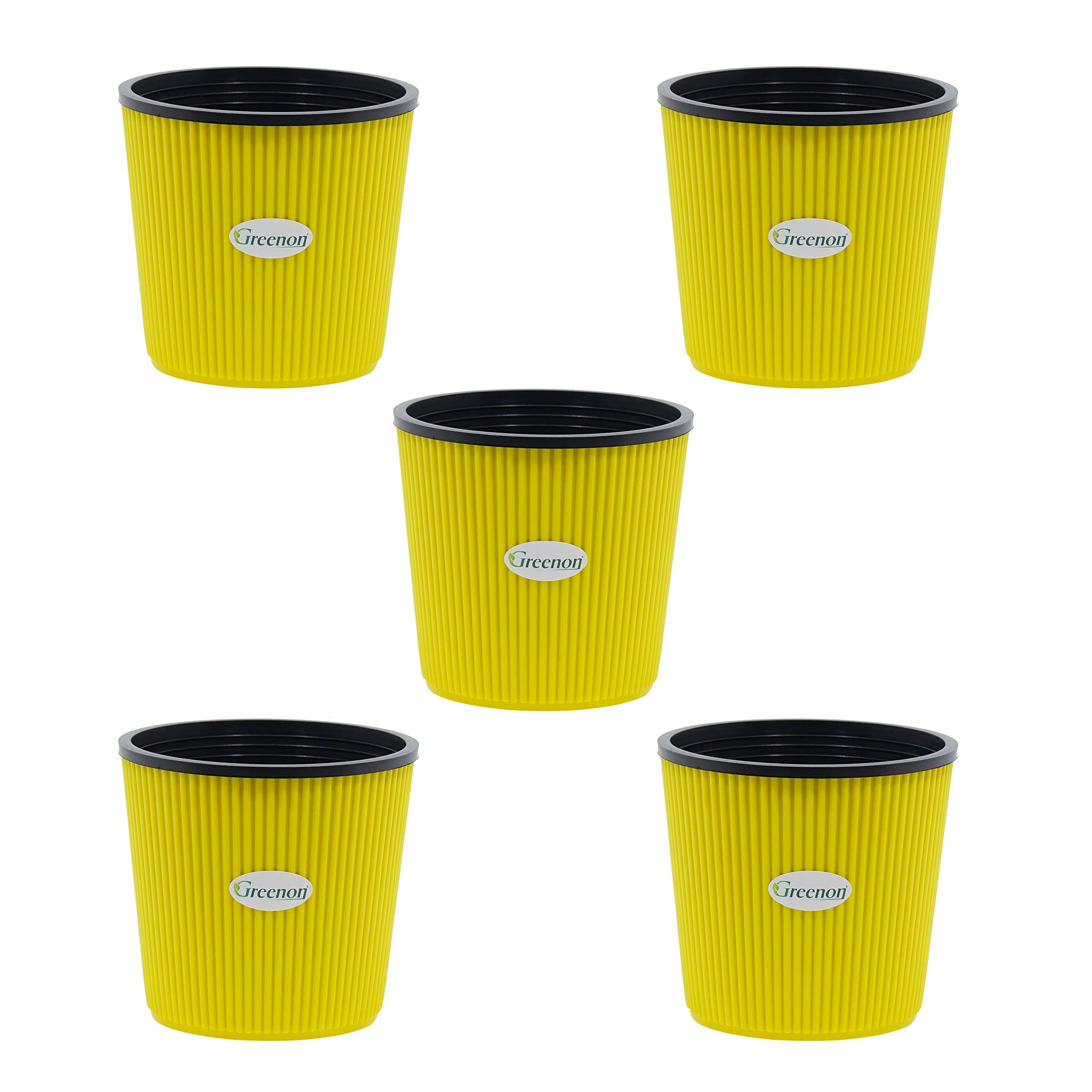 GREENON 7" Self-Watering Plant Pots - Set of 8 -17 GREENON 7" Self-Watering Plant Pots - Set of 8 -17