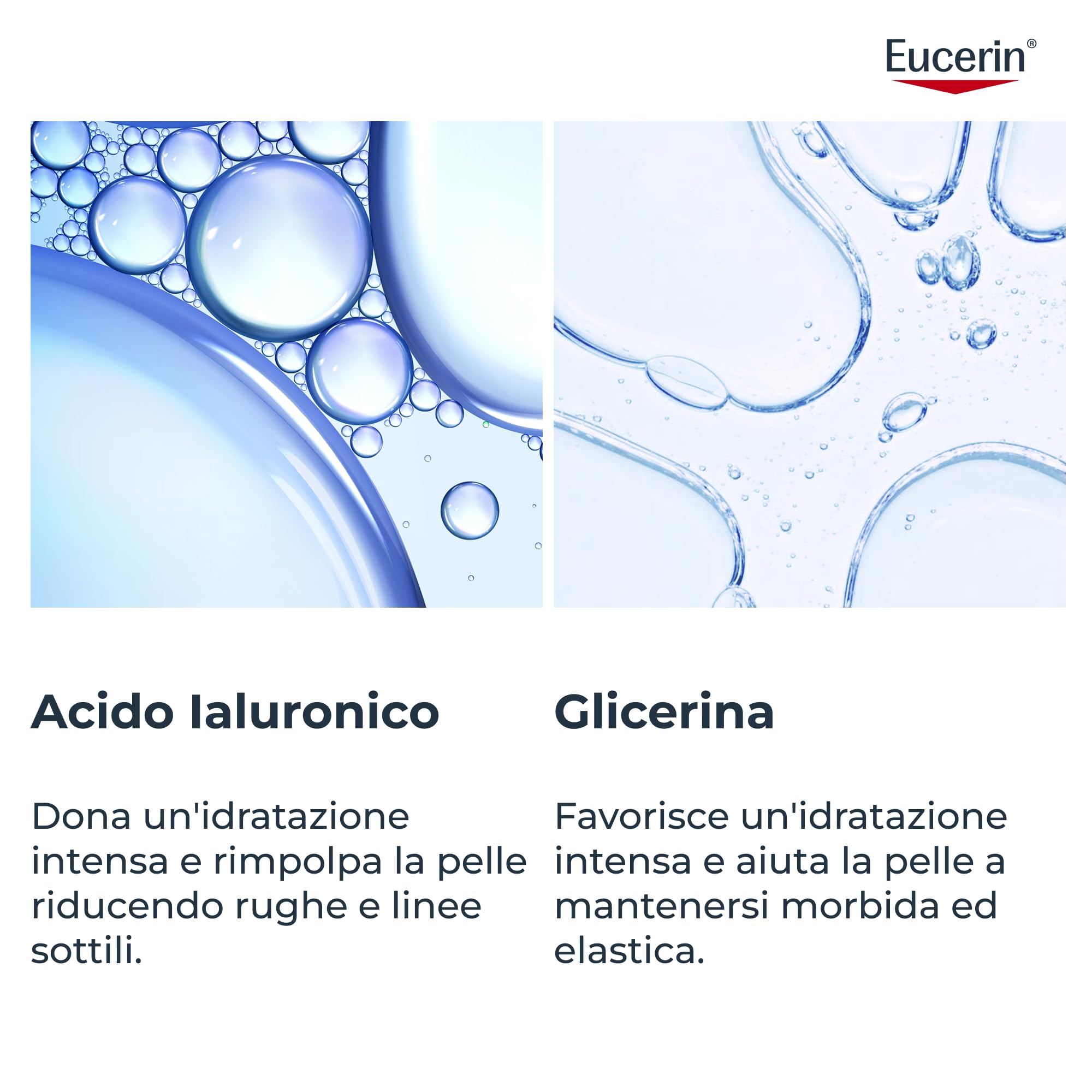 Eucerin Hyaluron-Filler Contorno Occhi SPF15 15 ml, Crema contorno occhi antirughe e antiage, Formula con Acido Ialuronico e protezione UVA SPF 15 per tutti i tipi di pelle