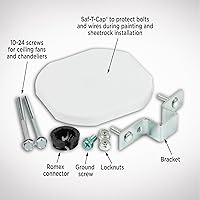 Vista 5 de Westinghouse Saf-T-Brace, 3 Teeth, Twist and Lock Metálico