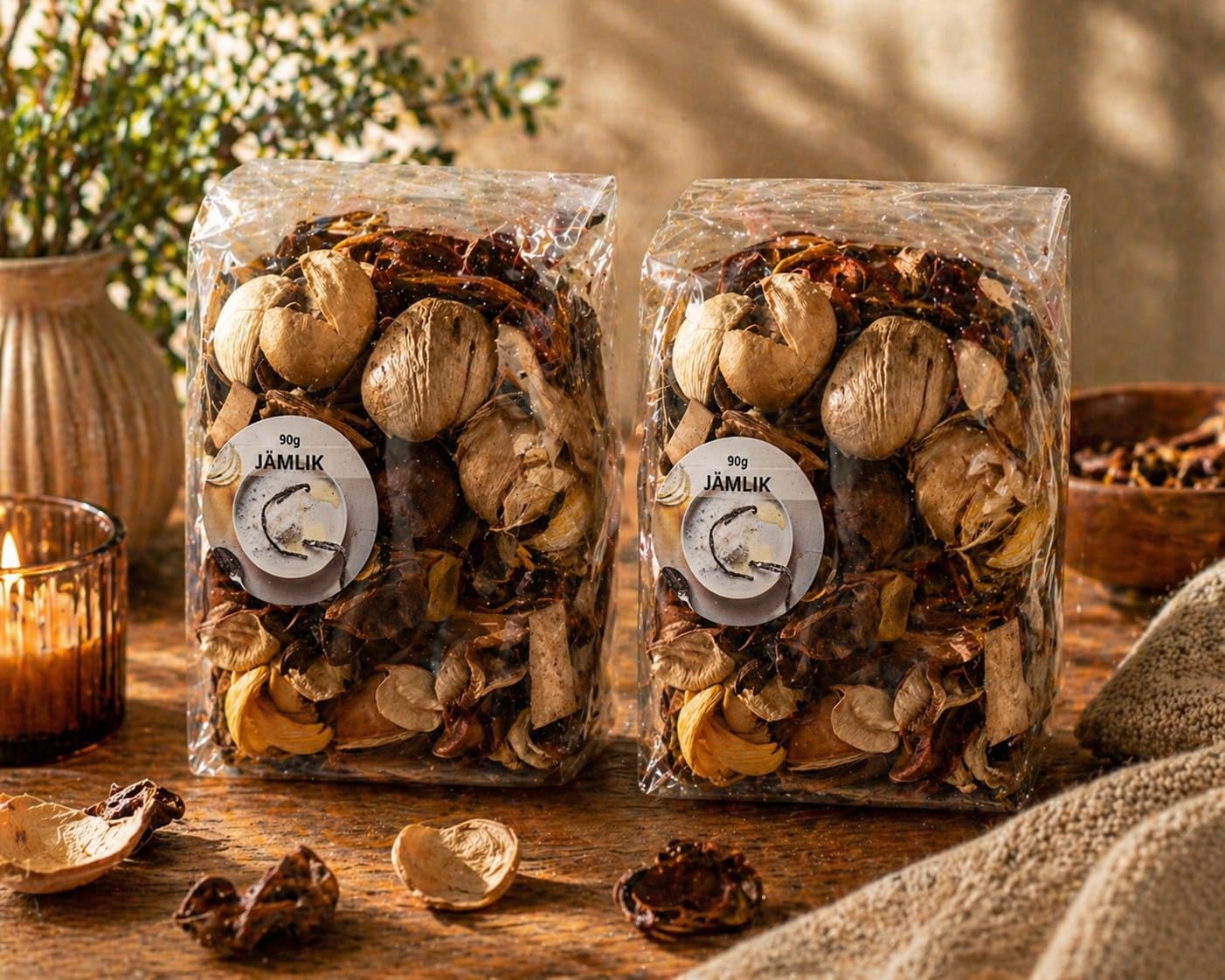 Ikea Dofta - Potpourri al profumo di vaniglia dolce, set di 2 sacchetti