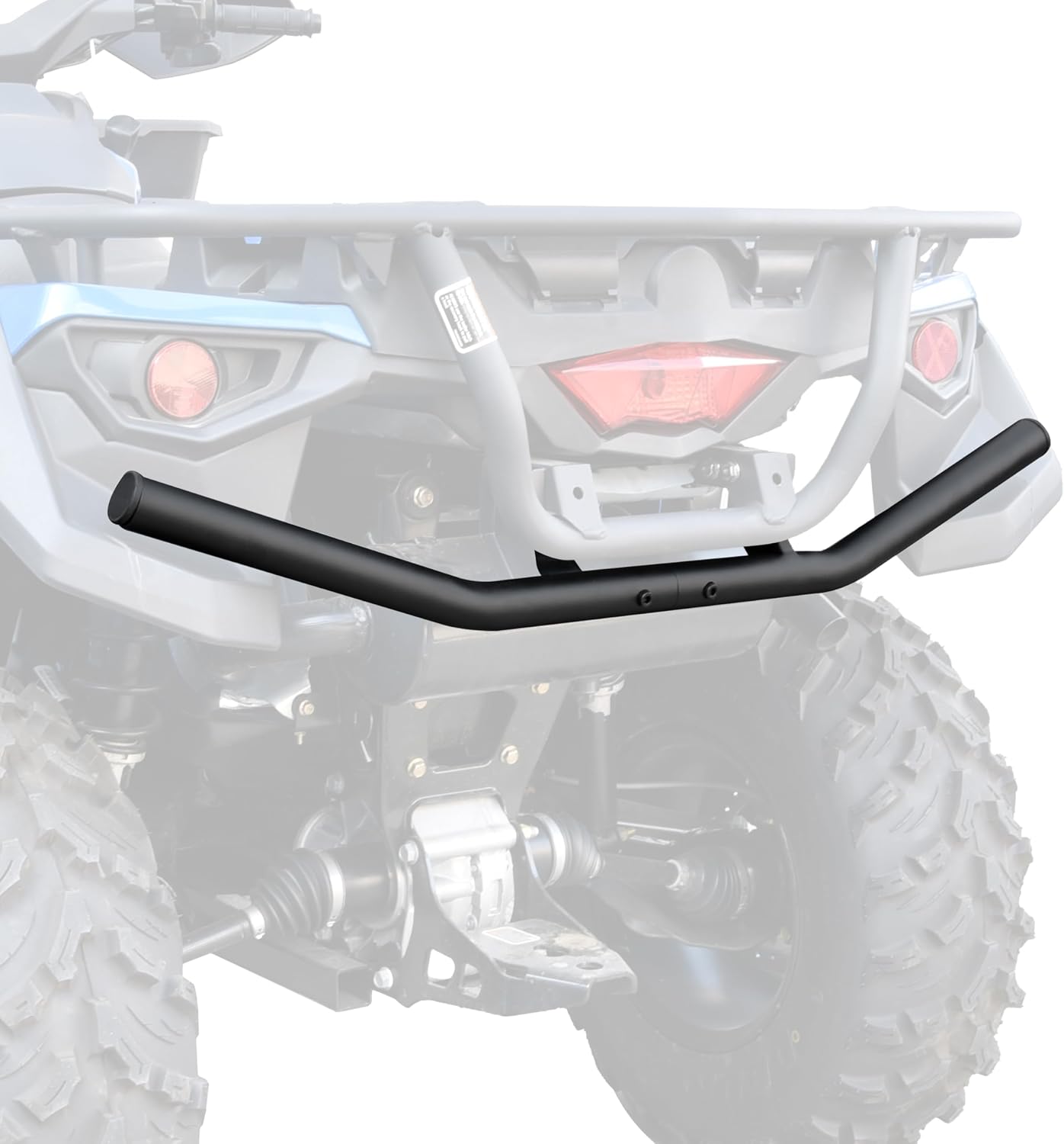 XT Rear Bumper for Can Am Outlander 450 500 570 L Max 2015-2024 Accessories, Heavy Duty Steel Tube Combined Rear Bumper Brush Guard Protector Replace#715001911