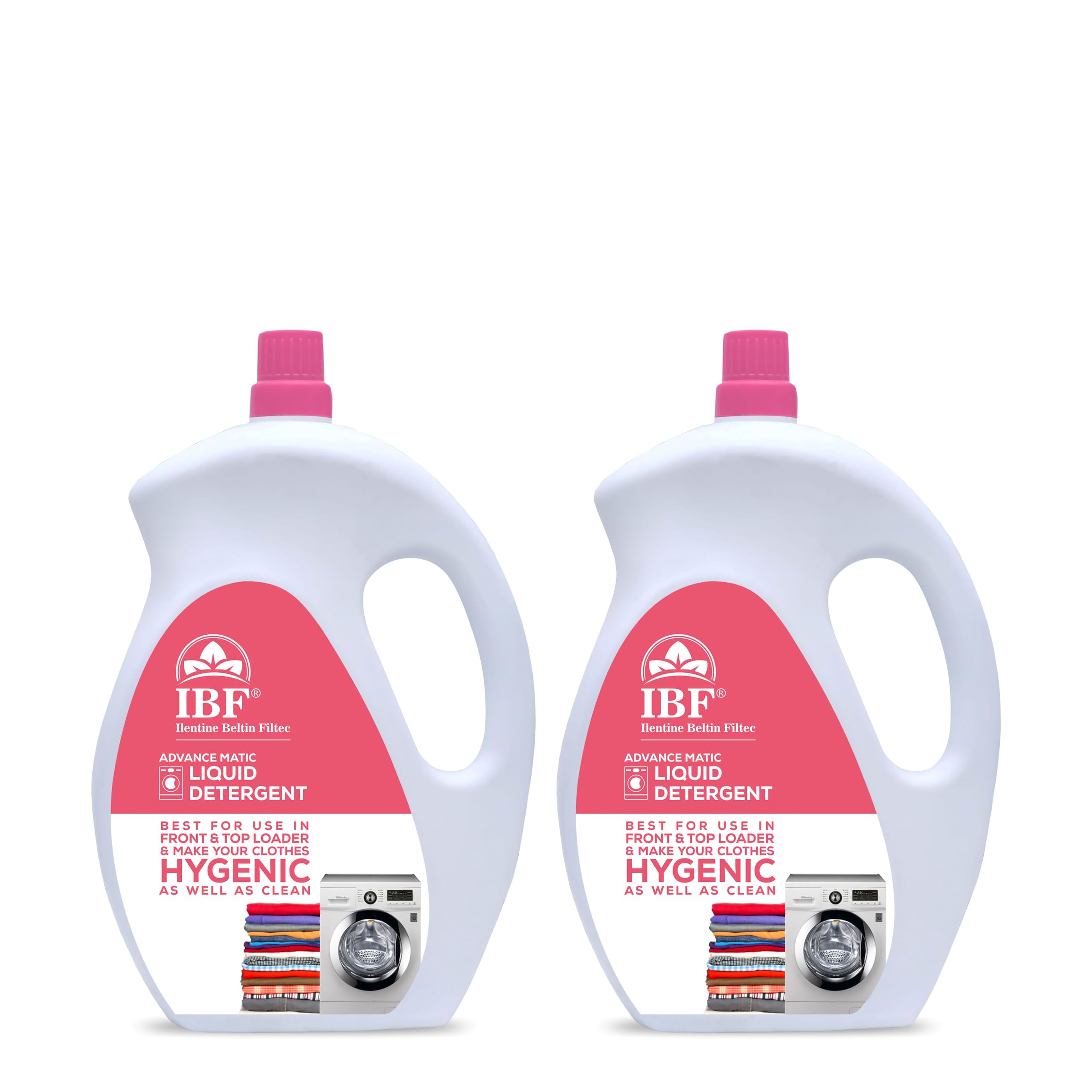 IBF Ilentine Beltin Filtec Advance Matic Premium And Organic Liquid Detergent,Top Load & Front Load Detergent For Washing Machine Balanced Ph, Non Toxic Multi-Fragrance (PINK 5 L - PACK 2) (B0CSWNNJ5D) Amazon Price History, Amazon Price Tracker