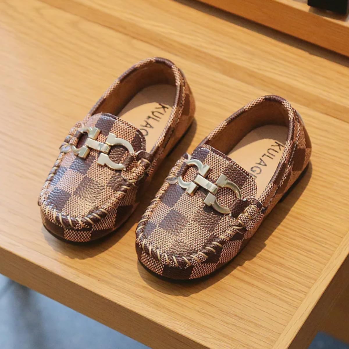 Casual Dress Leather Loafers for Boys
