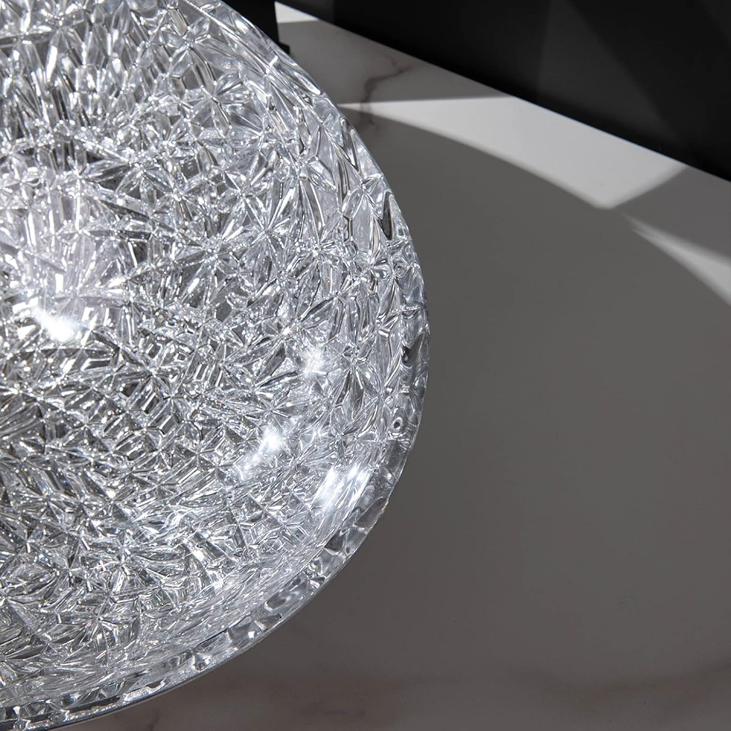 Bathroom Vessel Sink Crystal Glass Vessel Sink Basin Oval Vessel Sink Counter Top Installation Bathroom Vanity Sinks with Brass Pop Up Drain (Silver)