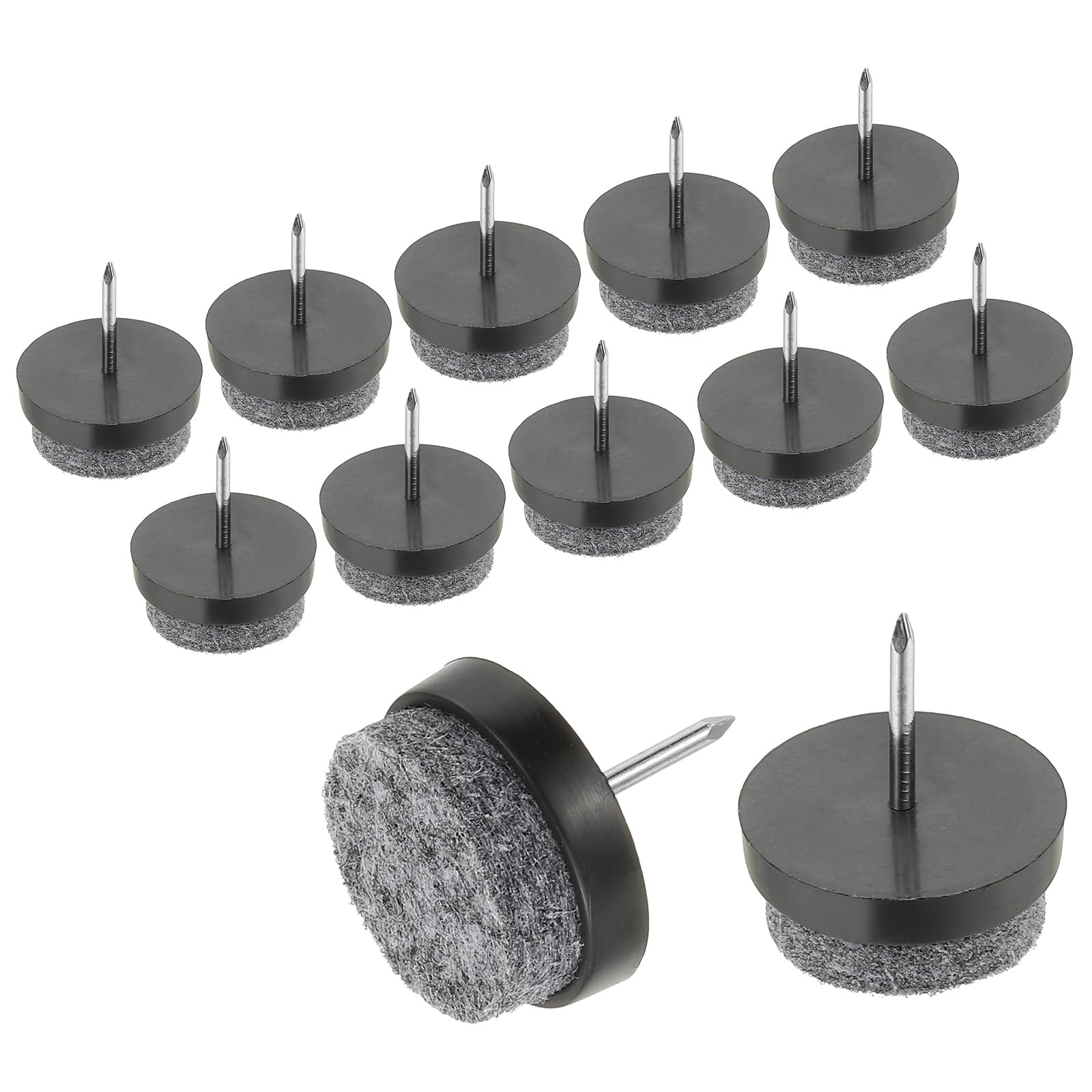 PATIKIL 0.79" Screw-on Furniture Felt Pad
