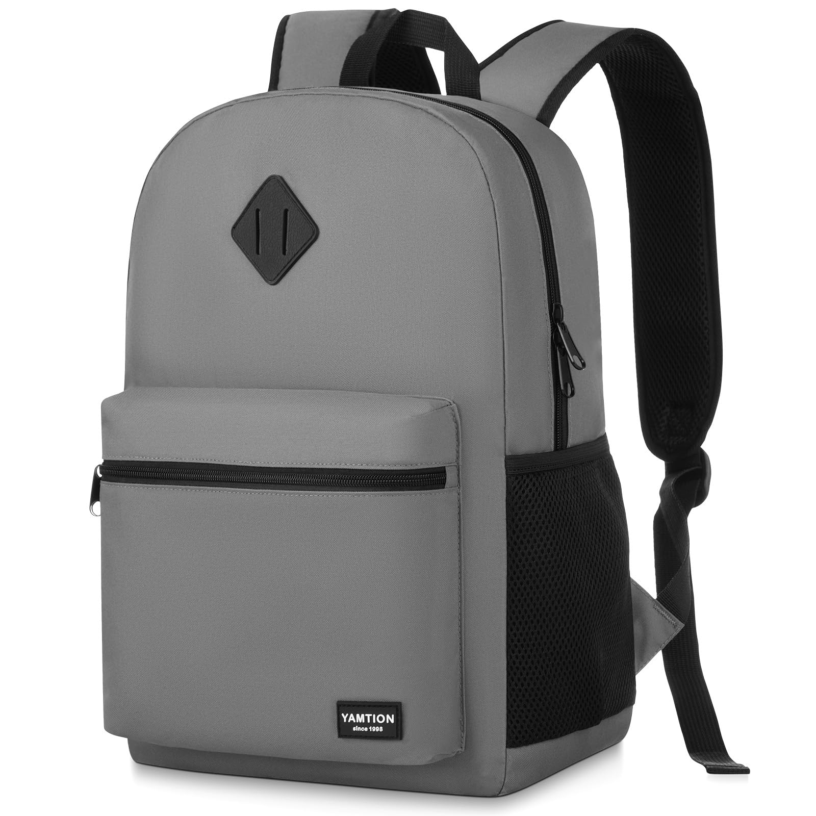 YAMTION Zaino per computer portatile, zaino con porta USB per lavoro universitario