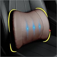 Vista 17 de Almohada de soporte lumbar Lofty Aim para coche, almohada lumbar de espuma viscoelástica para alivio del dolor lumbar - Cojín para la espalda al