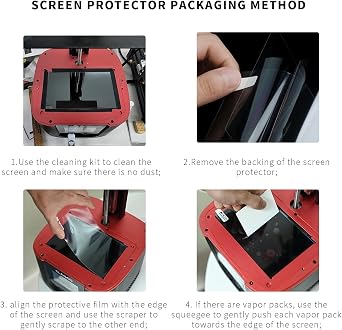 5Pcs Screen Protector for Anycubic Photon Mono M5S,Mono M5S Pro (10.1