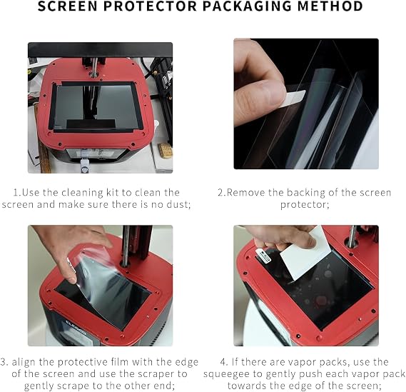 5Pcs Screen Protector for Anycubic Photon Mono M5S,Mono M5S Pro (10.1