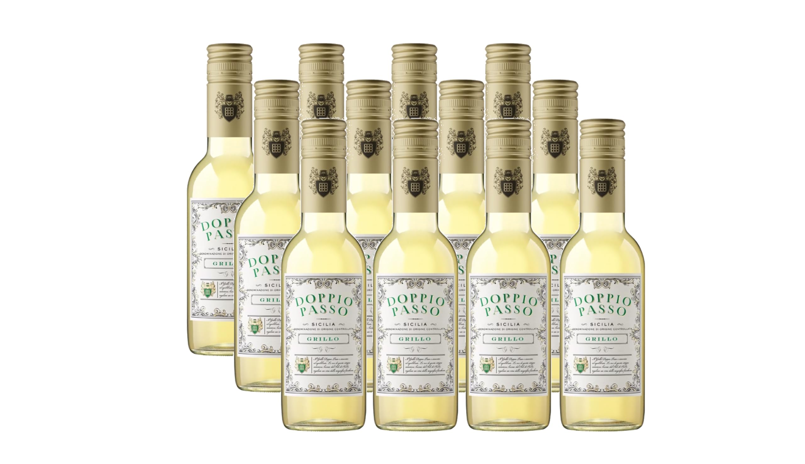 Doppio Passo Grillo Sizilien, Weißwein Italien (12x0,25l)