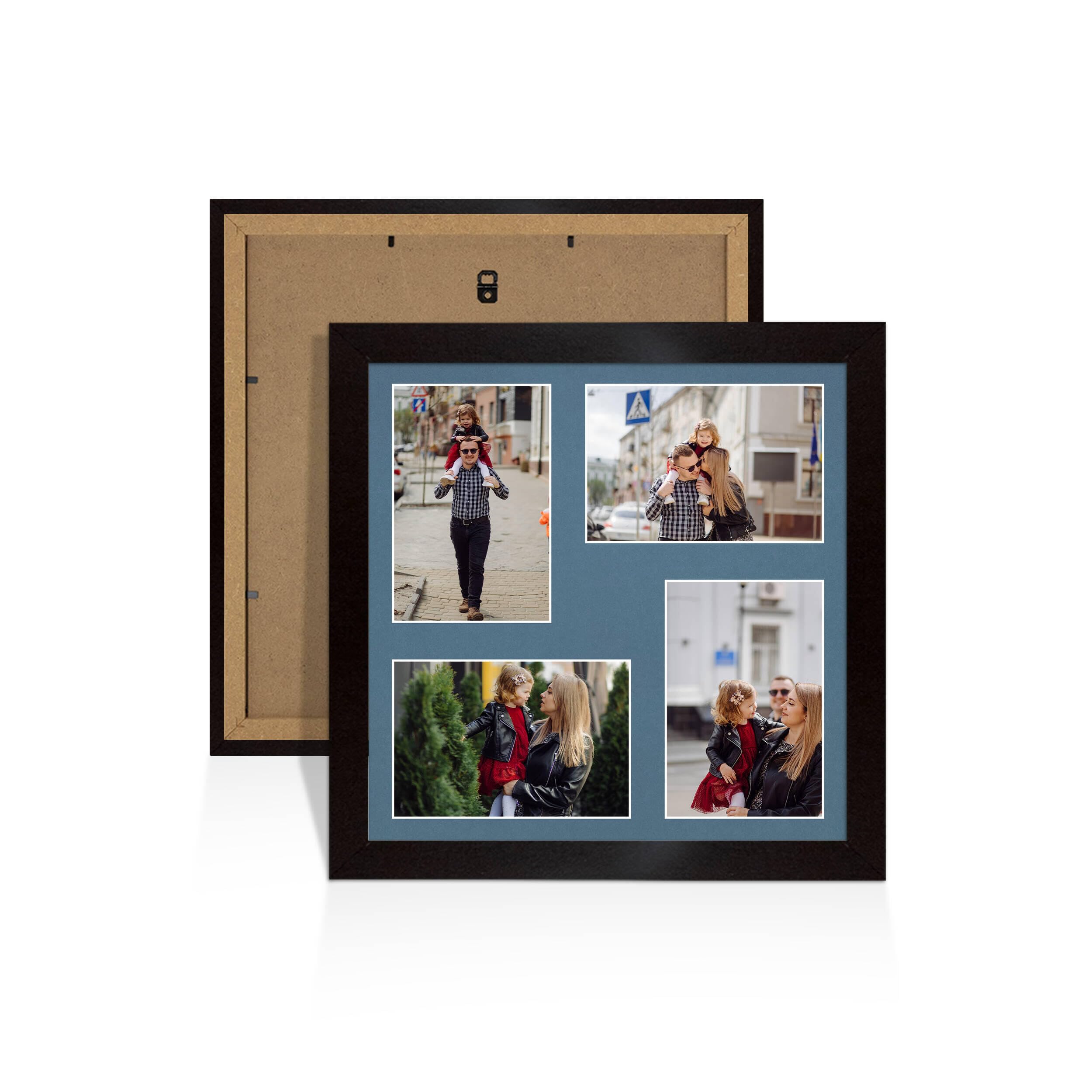 Alison Kingsgate Matte Black 12x12 Photo frame for multiple pictures — image 1