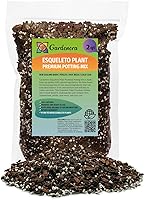 Vista 142 de GARDENERA Thai Constellation Monstera - Mezcla de suelo especialmente formulada para un fuerte desarrollo de raíces, 2 cuartos de galón