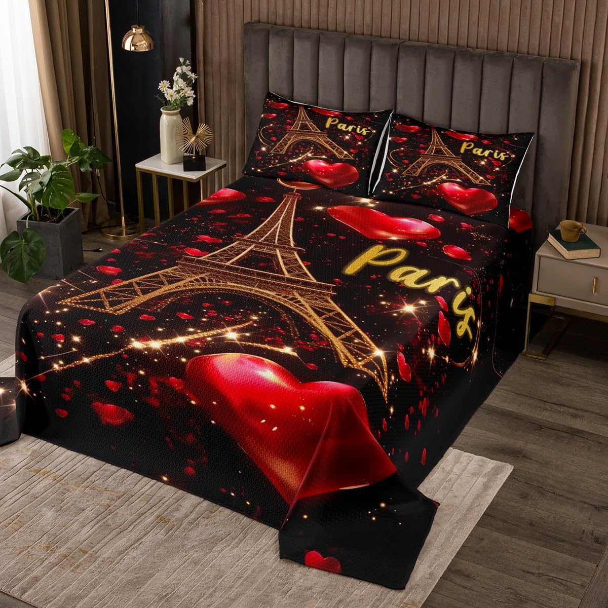 Gamepad Bedspread Twin Size,Neon Purple Lightning Honeycomb Hexagon Kids Bedding Set 2Pcs,Video Games Comforter Set for Boys Teens Room Decor,Cool Modern Gamer Coverlet Quilt,1 Pillowcase