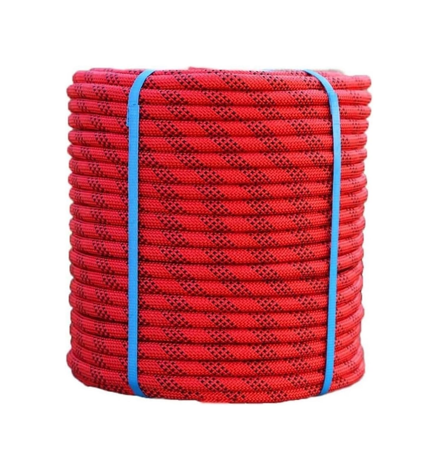Lina poliestrowa, Red Double Braided Arborist Rope Polyester 48 Strands 6-20mm 10-60m(14mm,10m)