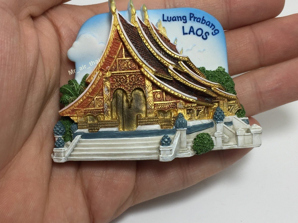 Amazon｜Wat Xieng Thong Luang Prabang LAOS Souvenir Collection 3D