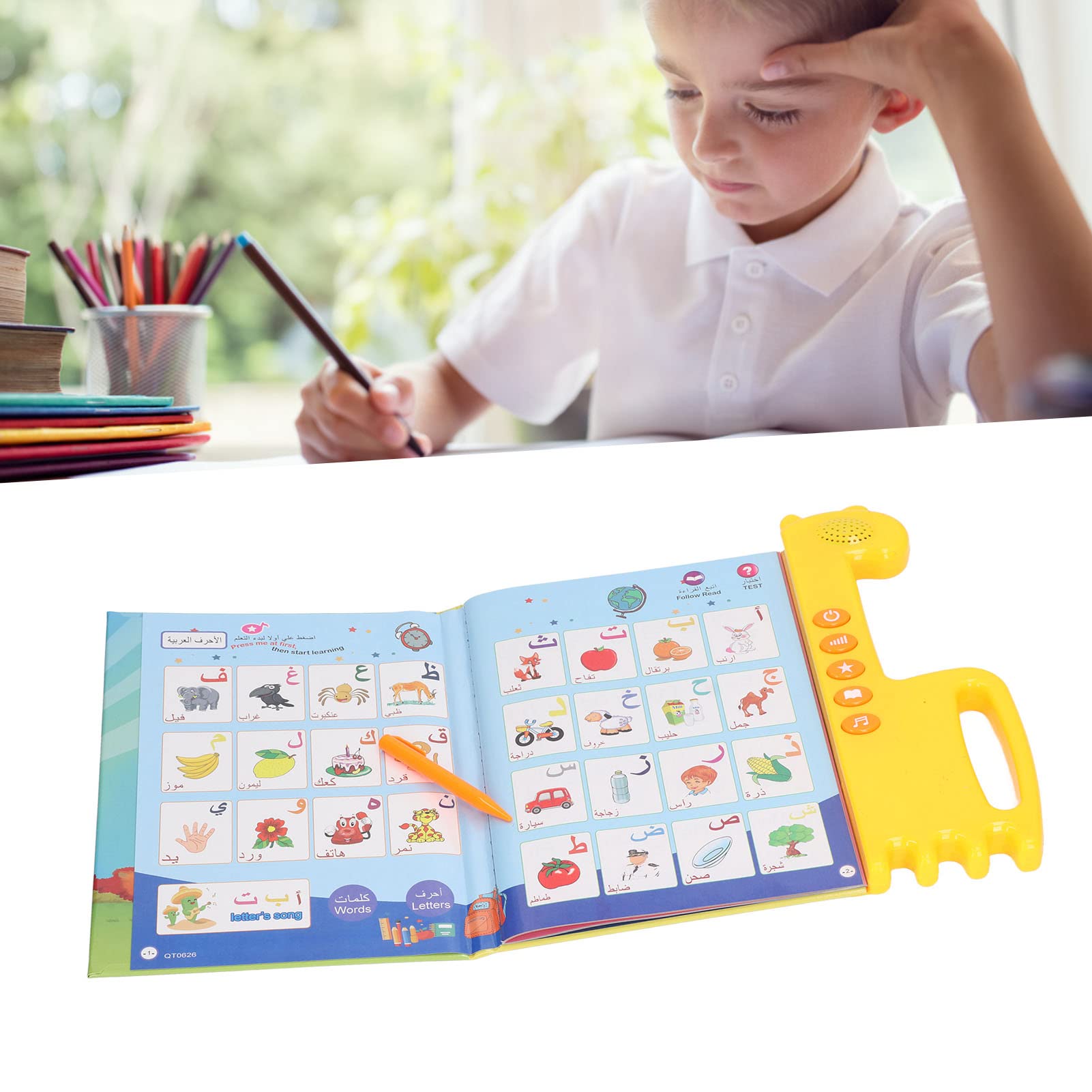 Arabe Français Anglais Livres Pour Enfants Stylo De Lecture Intelligent Pour Apprendre L'arabe Jouet D'apprentissage Interactif Avec Stylo Parlant