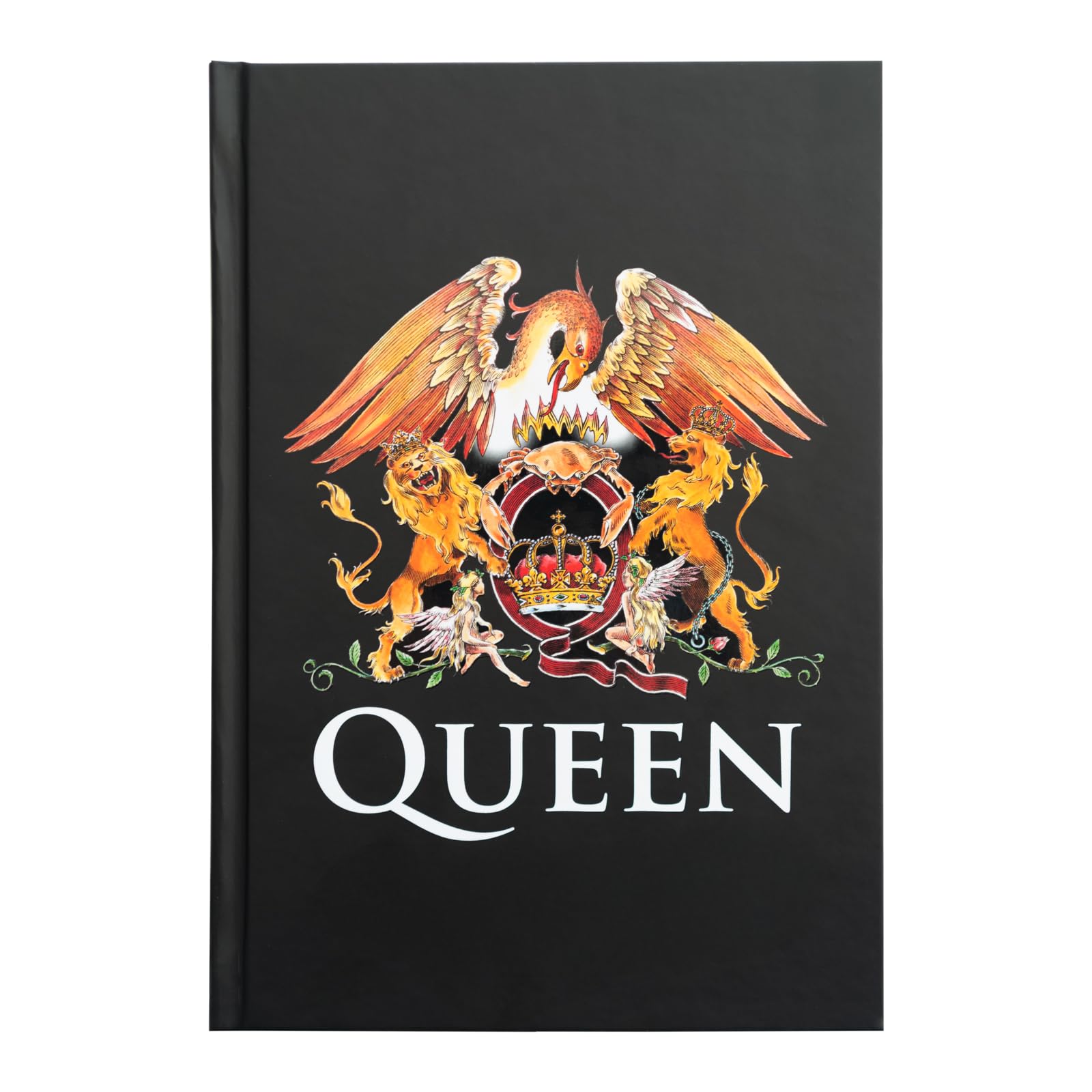 Grupo Erik A5 Notebook Hardback - Queen Merchandise Band | Bullet Journal Dotted Note Book, Dotted Notebook A5 Sketchbook | Music Gifts, Queen Band Gifts under 15 Pounds