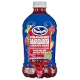 Strawberry Margarita Cocktail Mixer, Drink Mixer Made with Real Fruit Juice, 32 Fl Oz Bottle