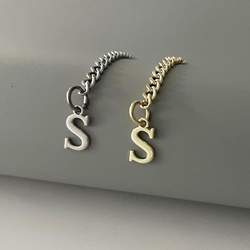 Miniatura 4 de Tovly 2 piezas de dijes de letras para Stanley Cup A-Z ID inicial colgantes personalizados para mango de vaso Stanley