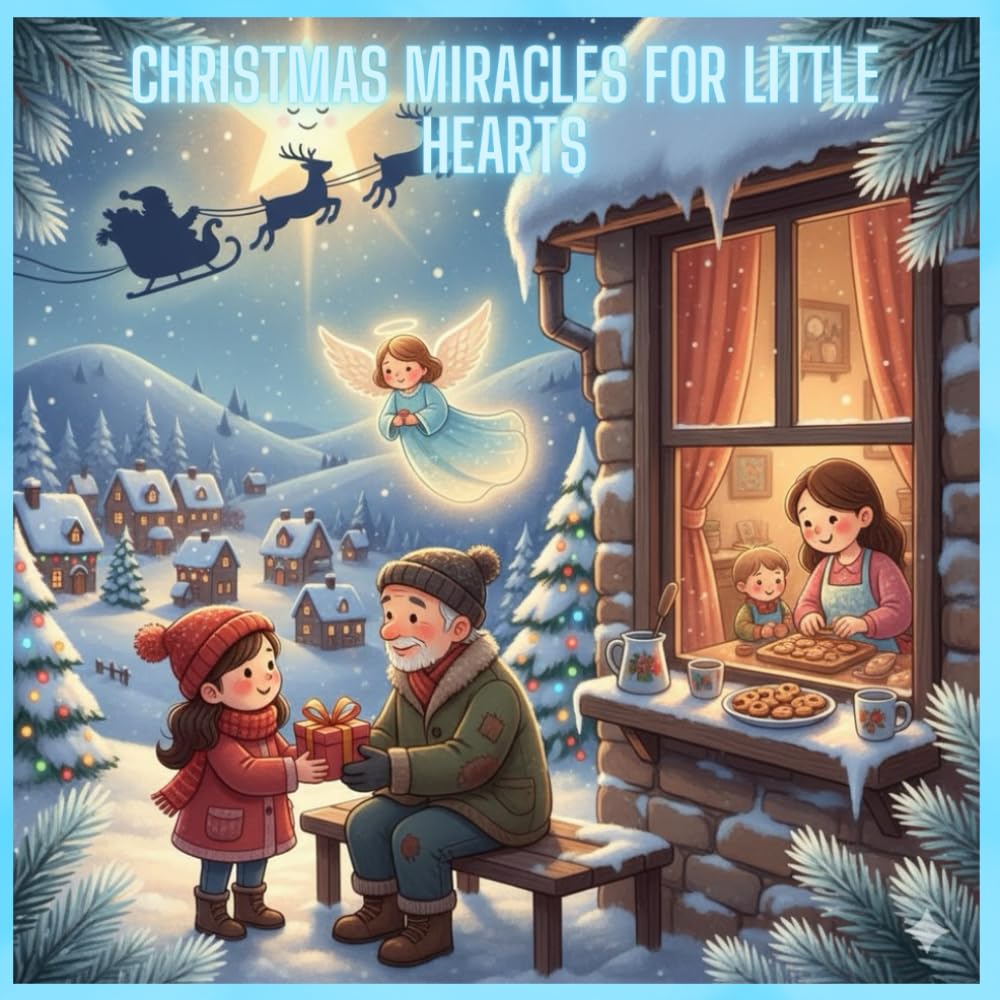 Christmas Miracles for Little Hearts: Heartwarming Christian Christmas Stories of Faith, Kindness, and Hope for Children