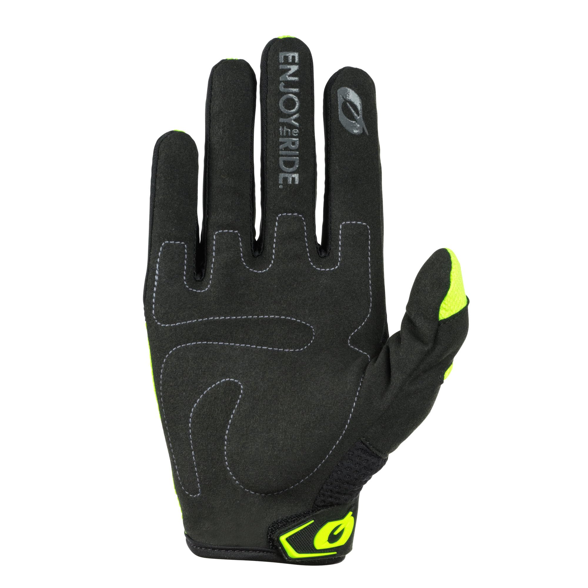 Image secondaire de Gants de vélo et motocross O'NEAL Element Youth - Noir et Jaune Fluo, Taille M