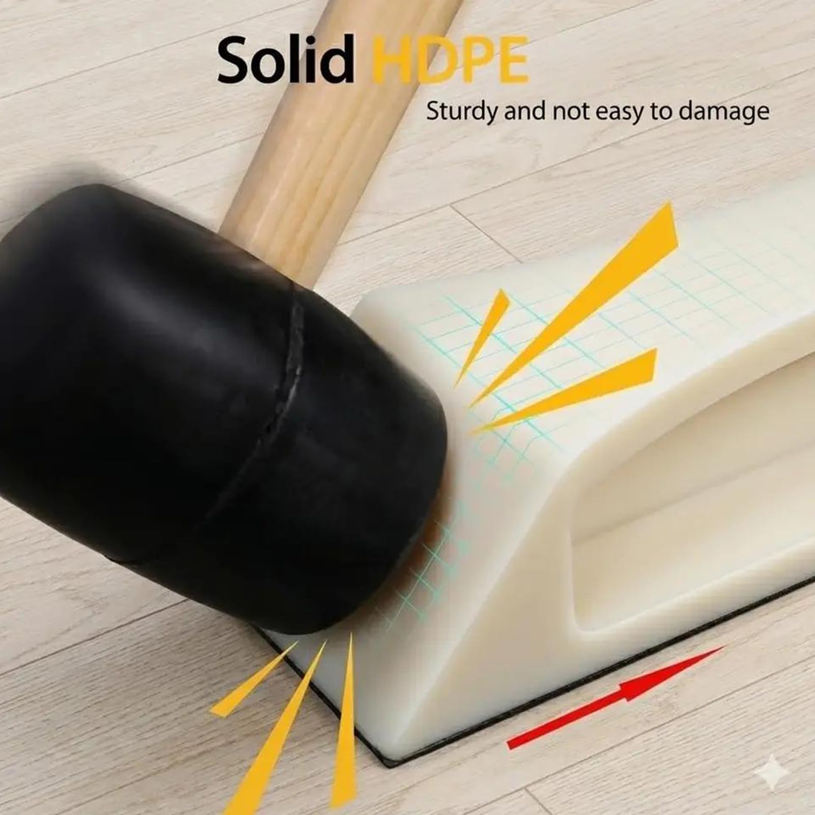 Herramienta de fijación de suelo de alta resistencia profesional con ventosa para reparación de madera laminada de madera laminada, herramienta de reparación de diferencias