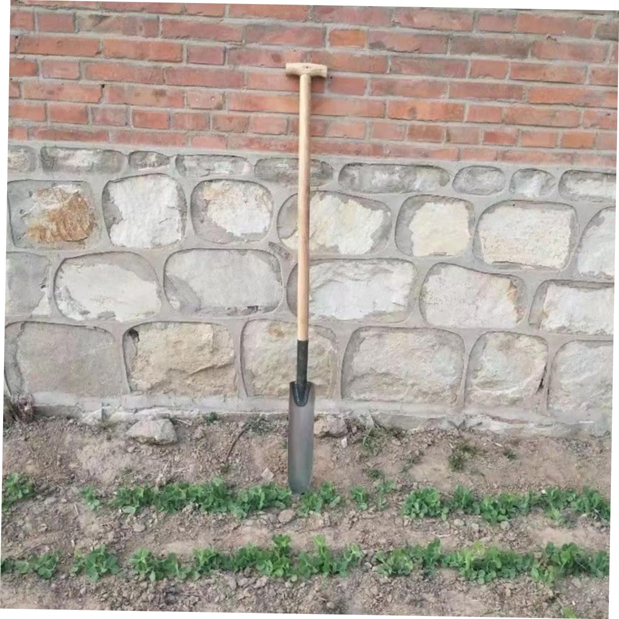 Pflanzkelle aus Stahl, Silber, Robuste Ausführung für Garten