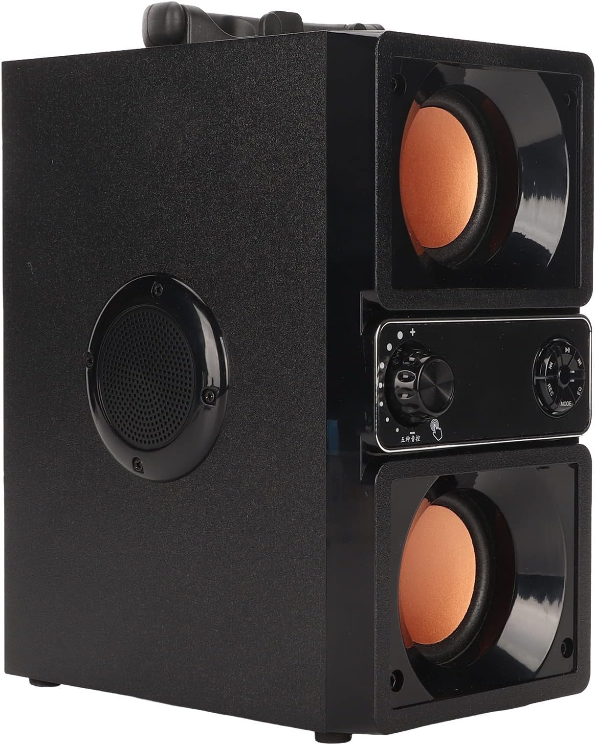 Portable Bluetooth Speaker, HiFi Wireless Speaker with Remote Control, 10M Bluetooth Range, 30W Super Bass Subwoofer for Outdoor, Home, Party, Beach, Travel