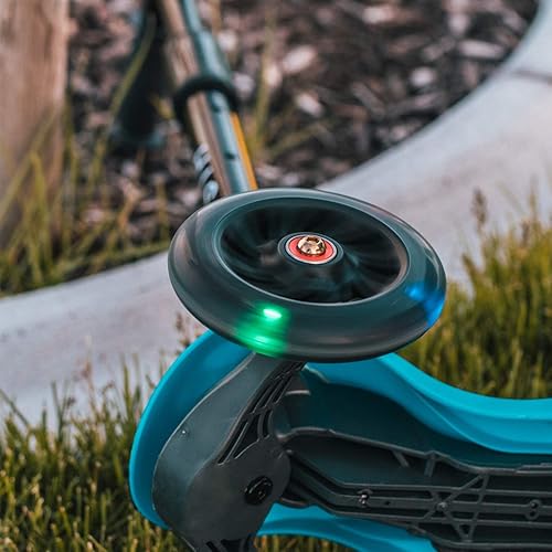 Miniatura 9 de Patinete de 3 ruedas para niños de 3 a 5 años, con 4 alturas ajustables, scooter para niños y niñas, ruedas ligeras, aprende a dirigir