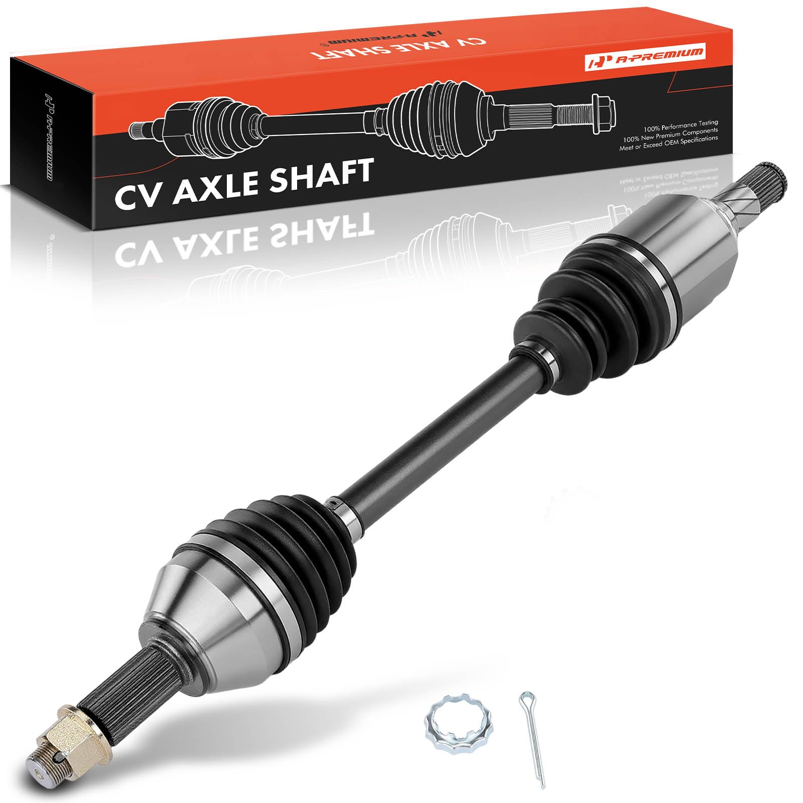 A-Premium CV Axle Shaft Assembly Compatible with Infiniti QX60 2014-2017 & Nissan Murano 2015-2018, Pathfinder 2014-2015, Front Left Driver Side, Replace# 1700-711978