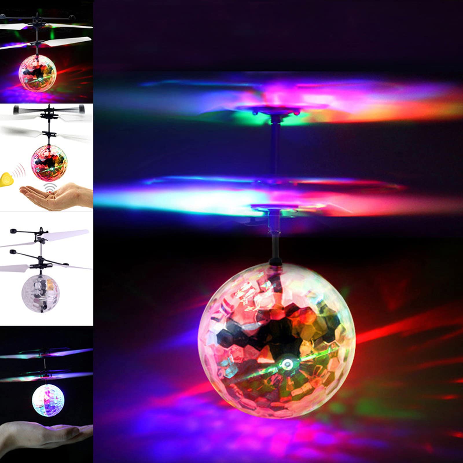 Creative Technology Toys Comet Infrarrojo OVNI Inducción Carga Usb Suspensión Infantil Inducción Bola Voladora Tipo Cristal