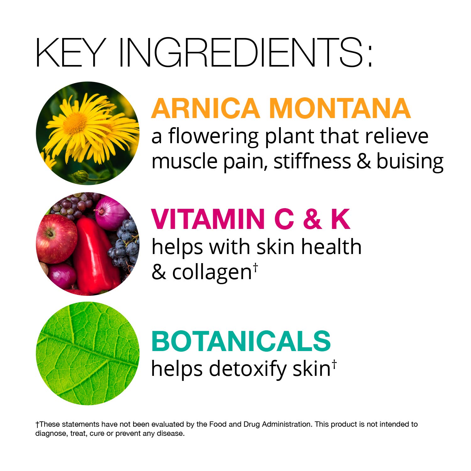 VitaMedica Arnica Montana 30X HPUS Tablets & Arnica Cream with Vitamin