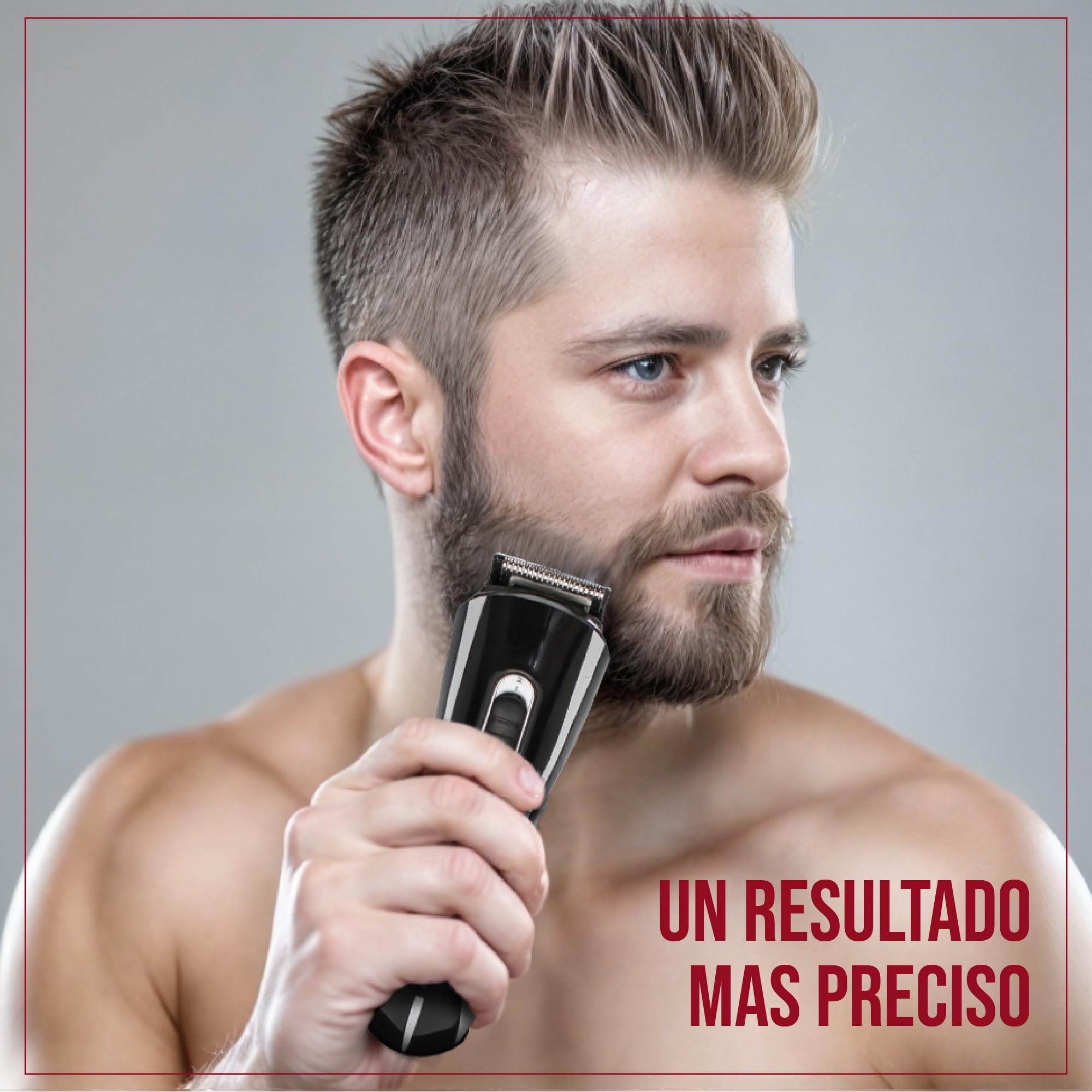 Italian Design I-Trimmer 5 in 1 Depilatore Viso e Corpo – Rasoio Elettrico Multifunzione per Donna – Rifinitore Precisione per Sopracciglia, Baffetti e Corpo
