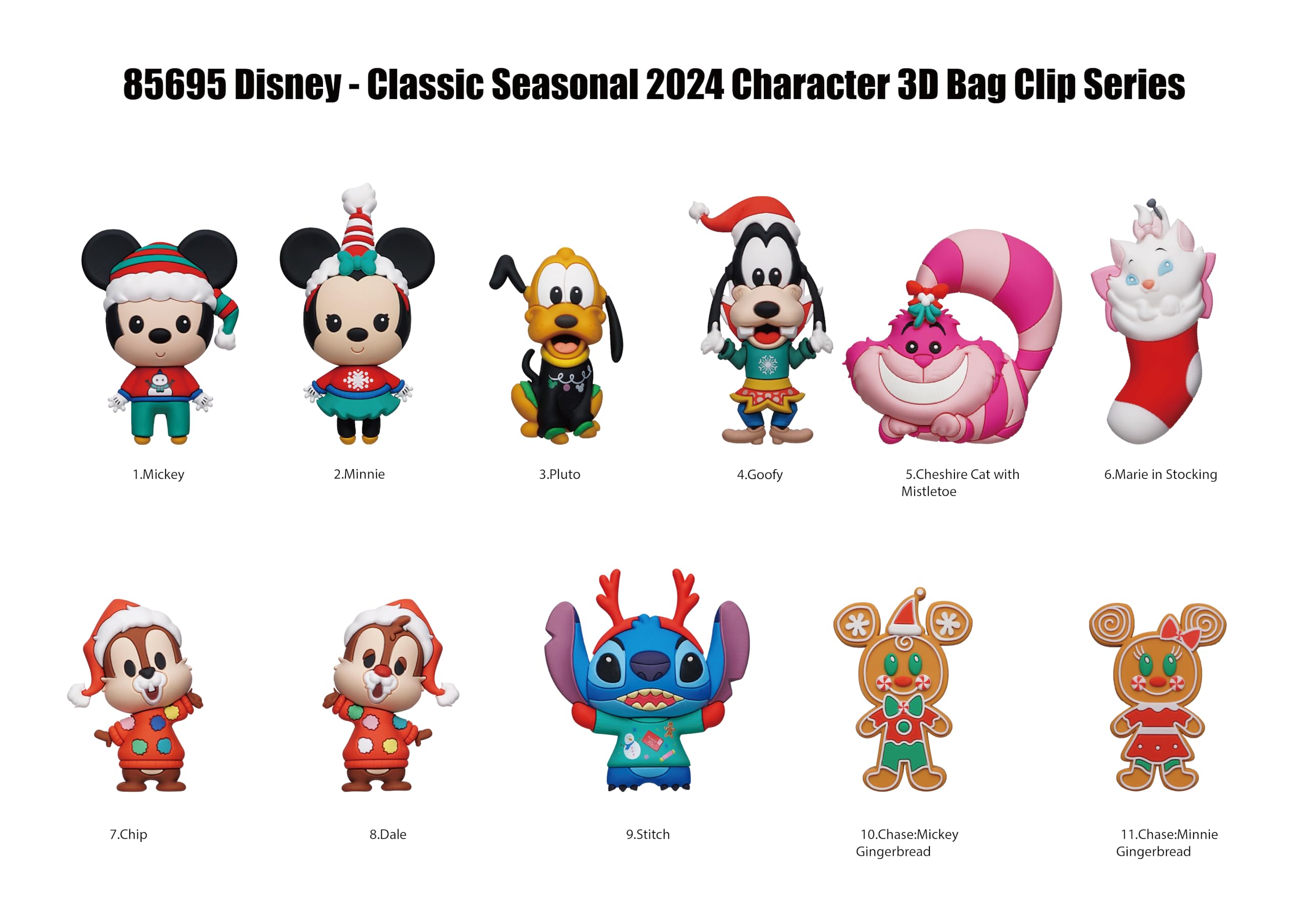 新品★ロフト購入★完売★BAGGU★ディズニー★ミッキー★3D ZIP SET★ Amazon.com: Disney Seasonal 3D Foam Bag Clip, Series 2 | Set of 24