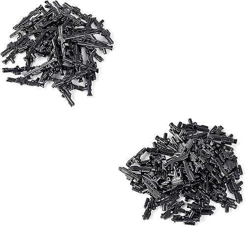 -MOC Space Wars F11-D y Long DC-15 Clone Trooper Blaster Armas de Accesorios Diseñadas para Manos Minifigs (100 piezas)