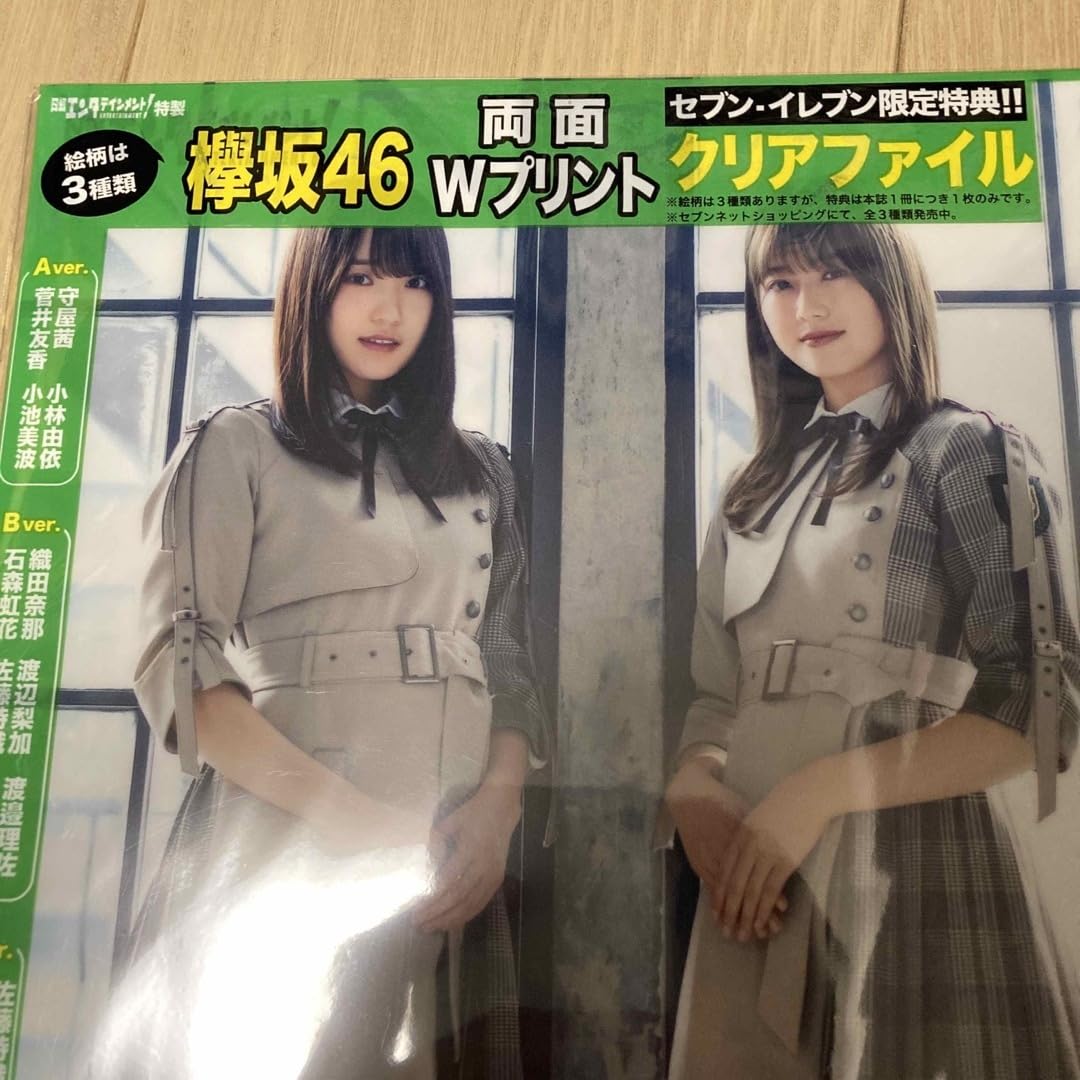Amazon.co.jp: セブンイレブン 欅坂46 乃木坂46 クリアファイル : おもちゃ