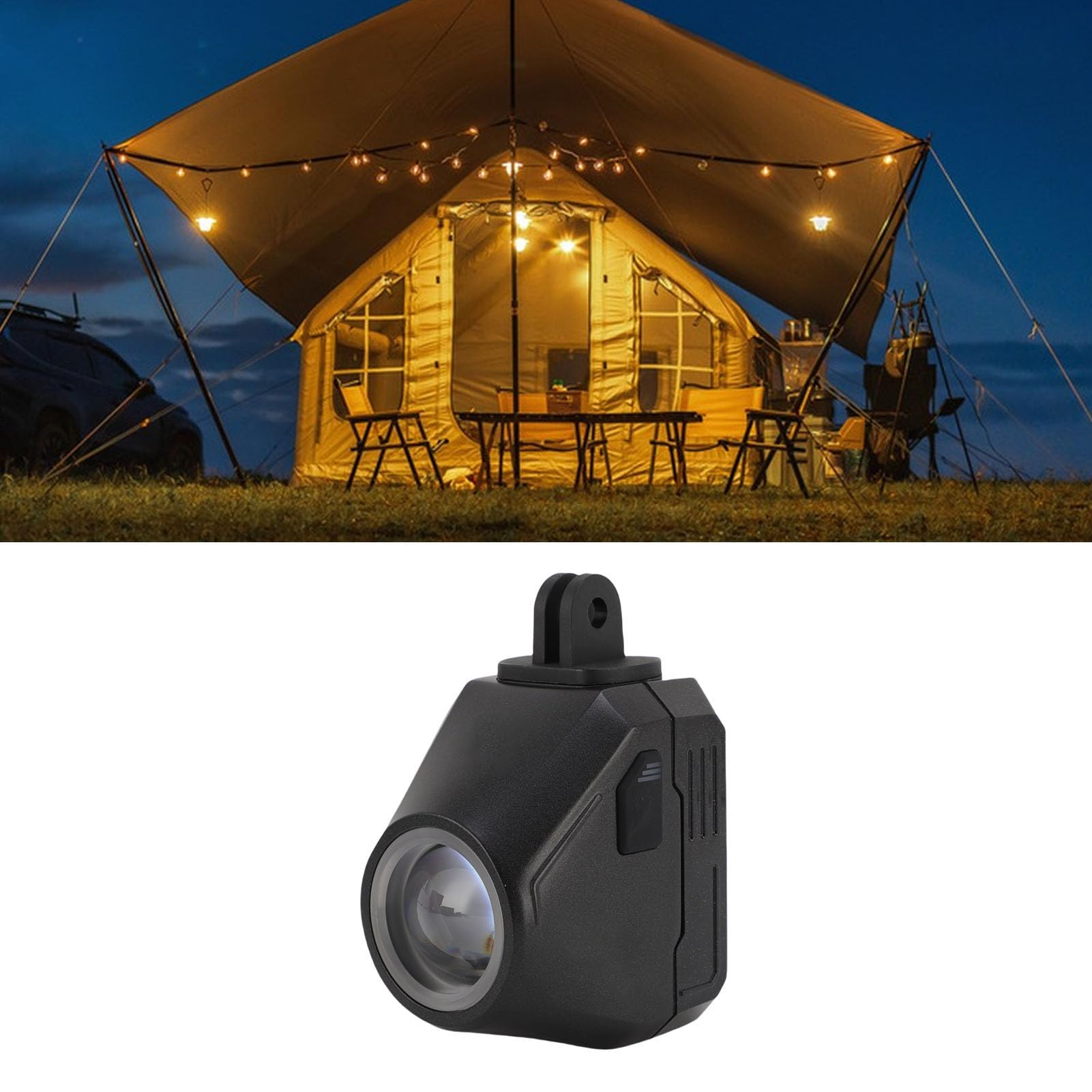 BRRNOO Lampe de Vélo Télécommandée, éclairage à Haute luminosité, Design