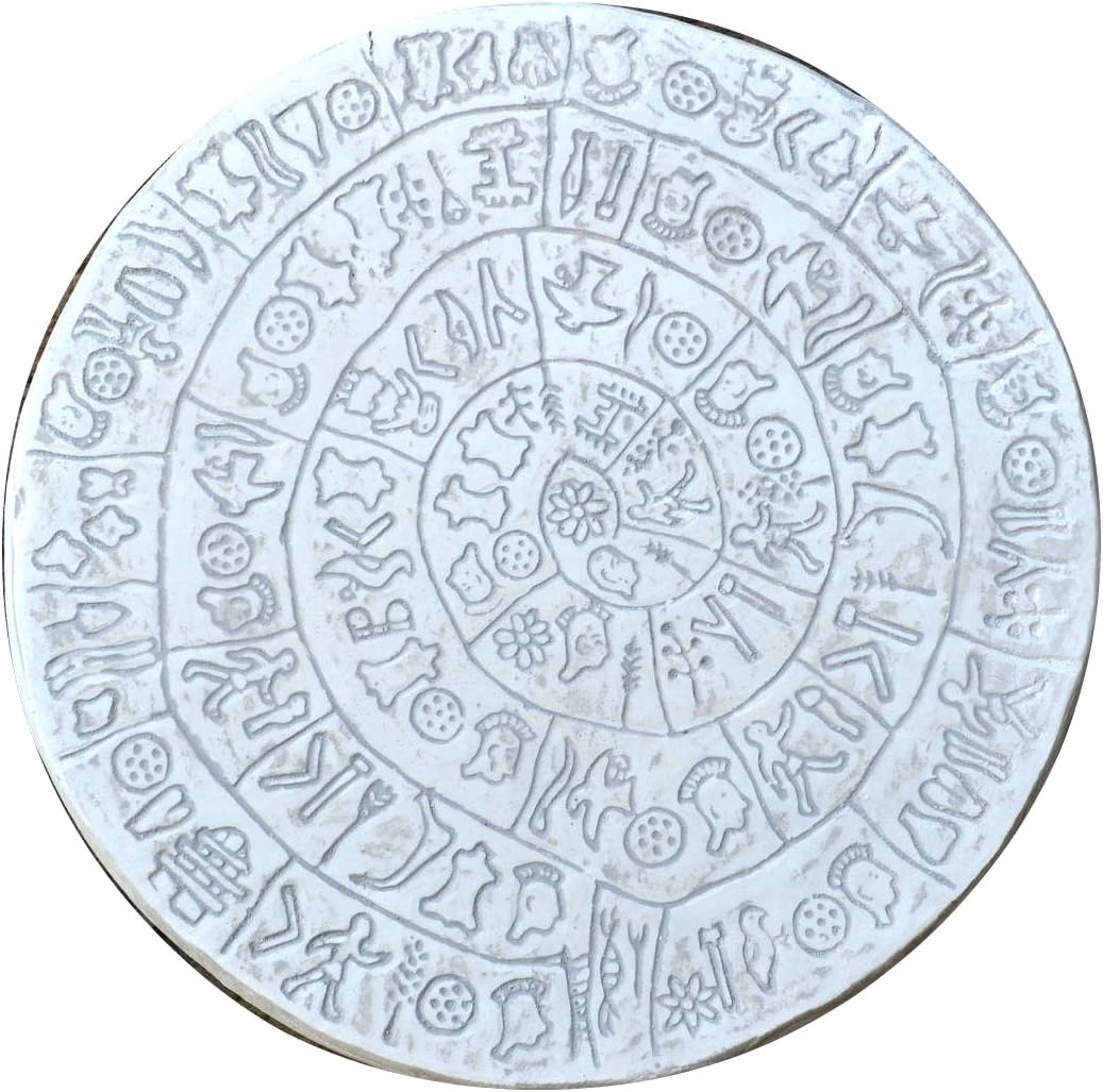 Amazon.com: NEO-MFG Greek Crete Phestos Discus Plaque Hieroglyphics ...