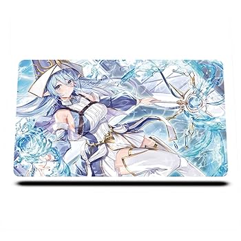 Amazon.co.jp: プレイマット マウスパット 遊戯王 聖殿の水遣い
