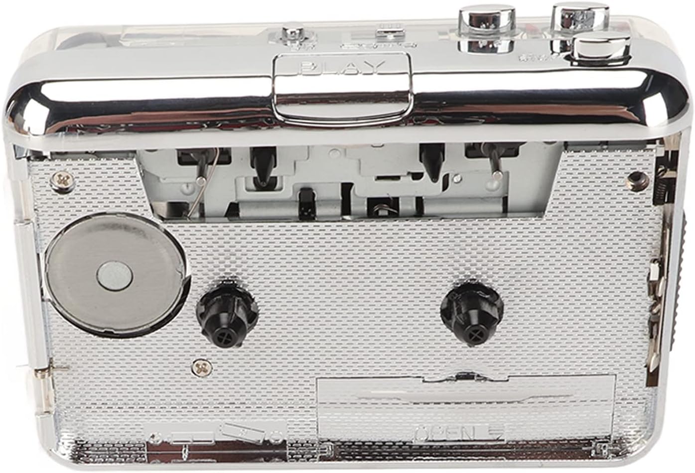 TON010 Cassette to MP3 Converter, Portable Cassette Player Recorder Converter, Captures MP3 Audio Music Via USB C, Cassette Recorder Player for Laptop CD Burners