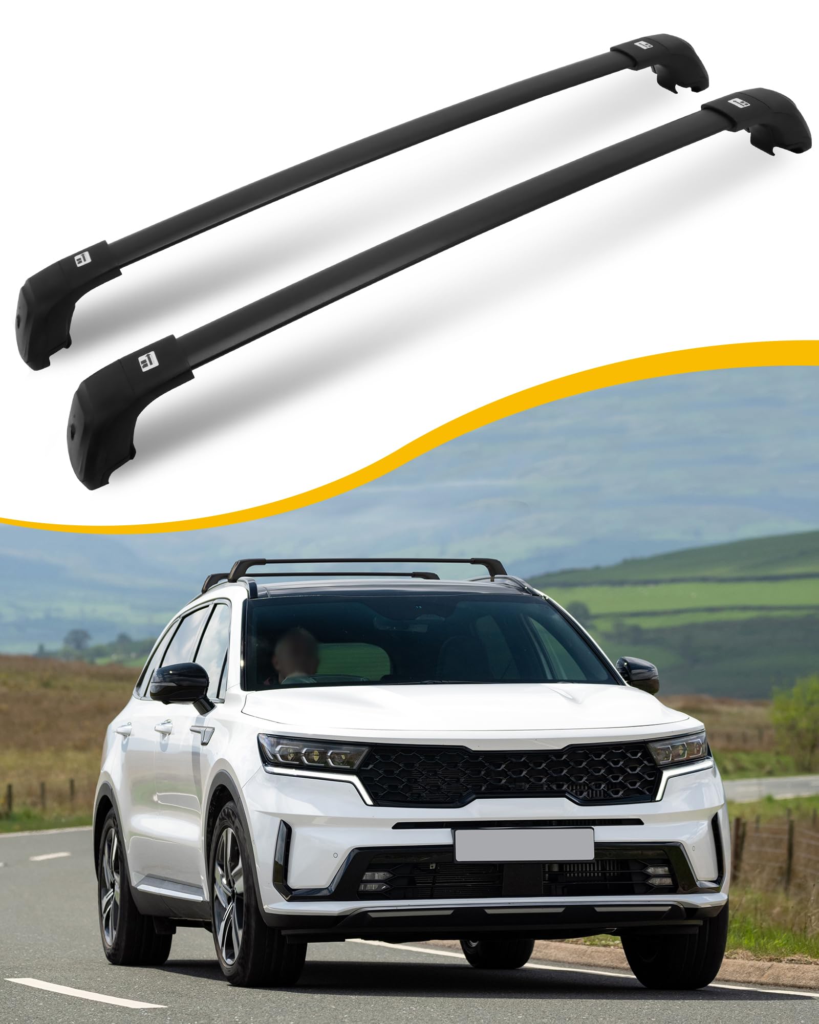 Cargo Box Kia Sorento Roof Bars Roof Rack Cargo Carrier Snailfly