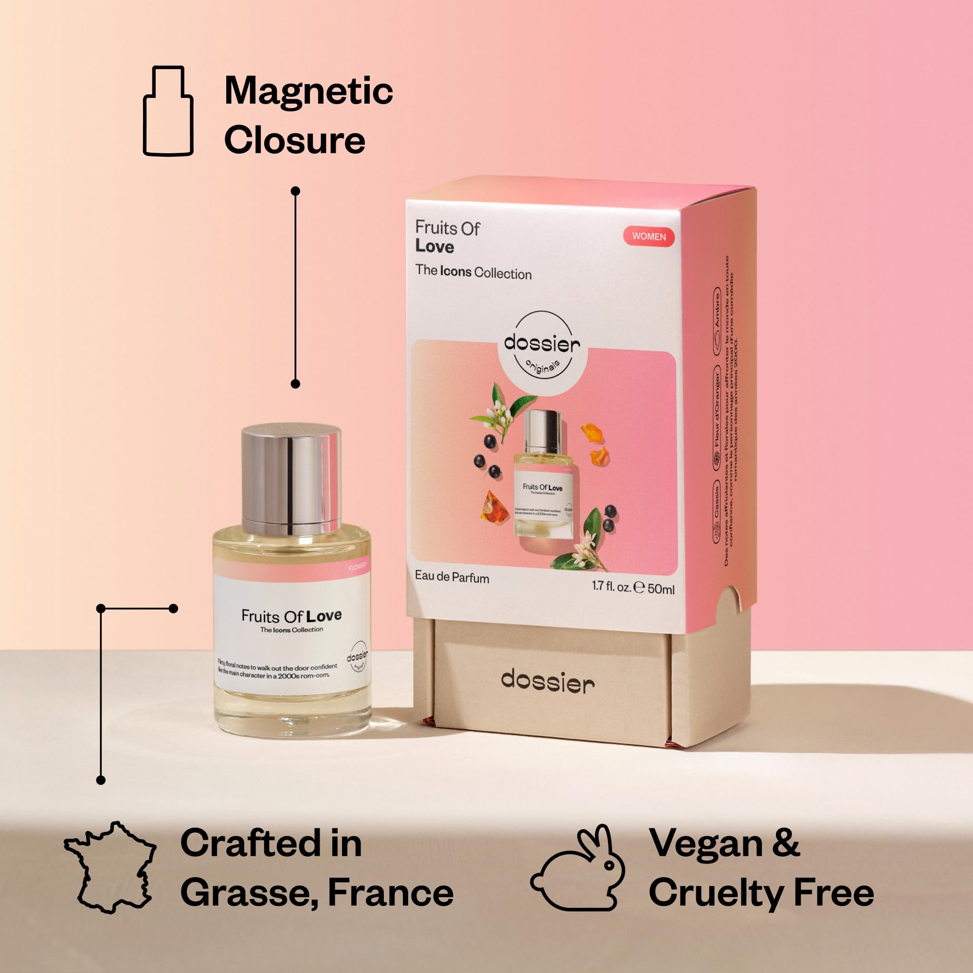 Amazon.com : Dossier - Originals - Fruits of Love - Eau de Parfum