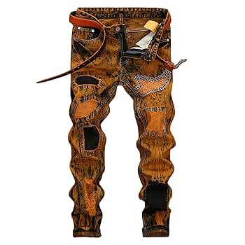 【AGBI】DAMAGED DESIGN JEANS 71ku6WLXFsL._SY350_QL65_.jpg