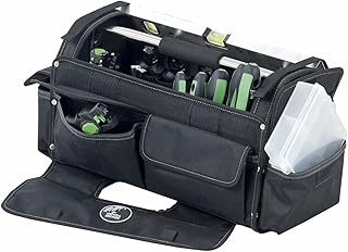 Hepco&Becker 00 5858 8019 0058588019 ORIGINAL Werkzeugtasche Tasche Metallschiene oben groß Polytex Gewebe Schwarz mit Tra...