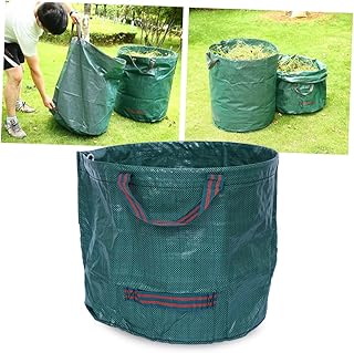 Reusable Garden Leaf Bag Green Waste Storage Holder for Cleanup and Debris Collection