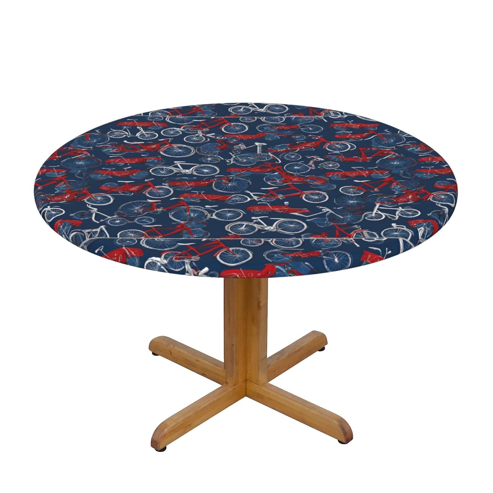Nappe ronde ajustée de qualité supérieure en polyester durable