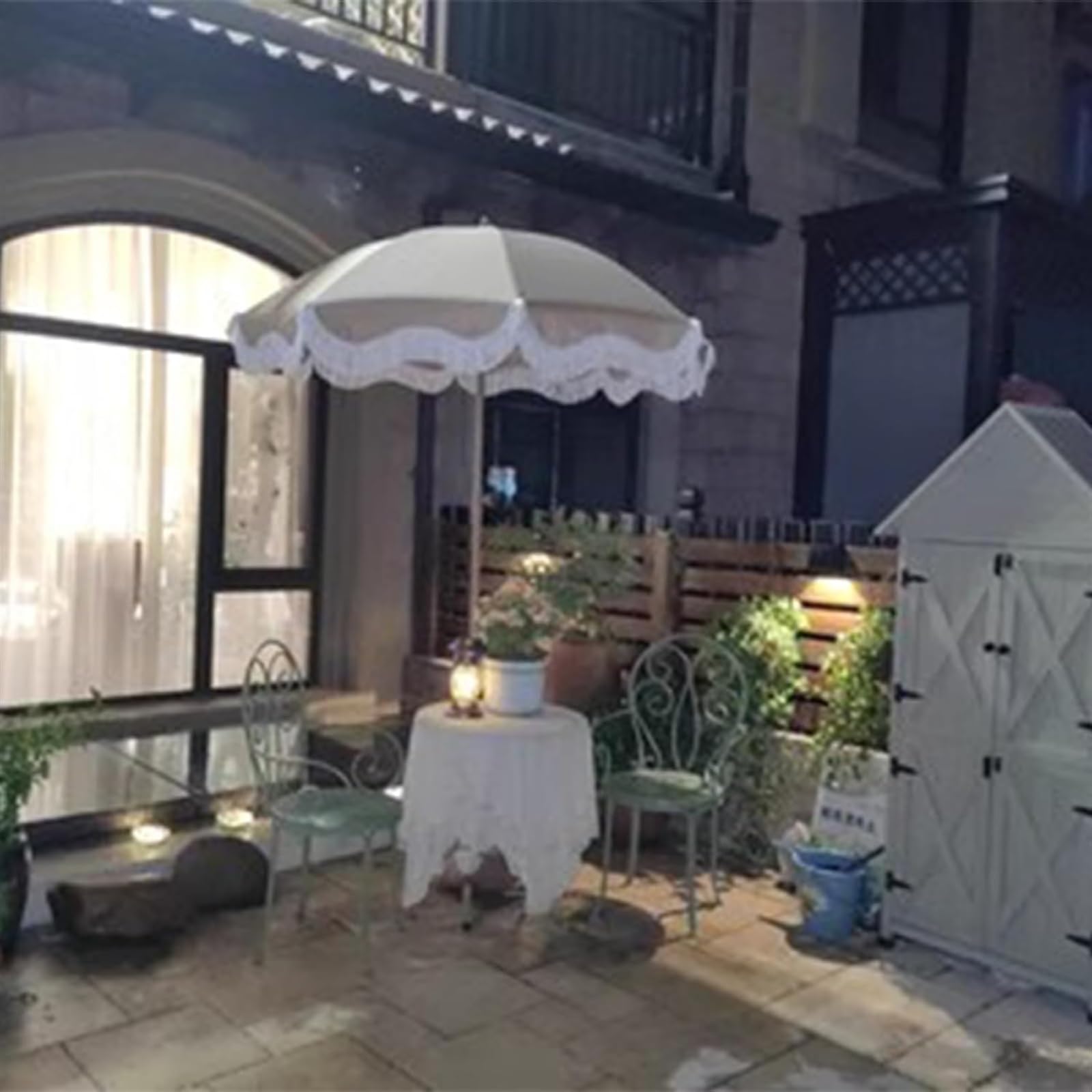 Parasole Parasol Targowy Z Frędzlami Parasol Ogrodowy Z Frędzlami Parasol Plażowy Na Świeżym Powietrzu Bez Podstawy Parasol Ogrodowy