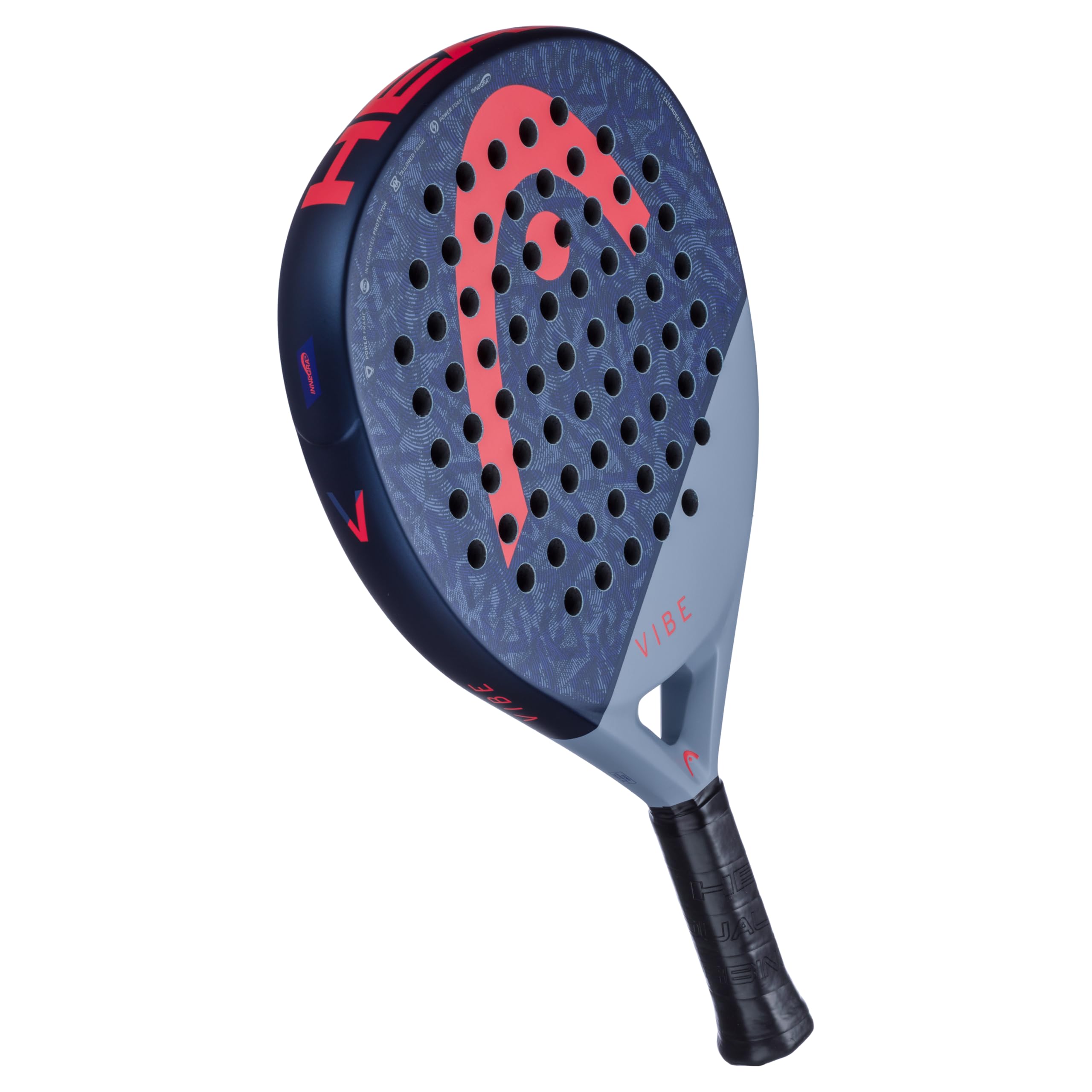 HEAD Vibe 2025 Padelschläger, Black/red – Ansicht 3