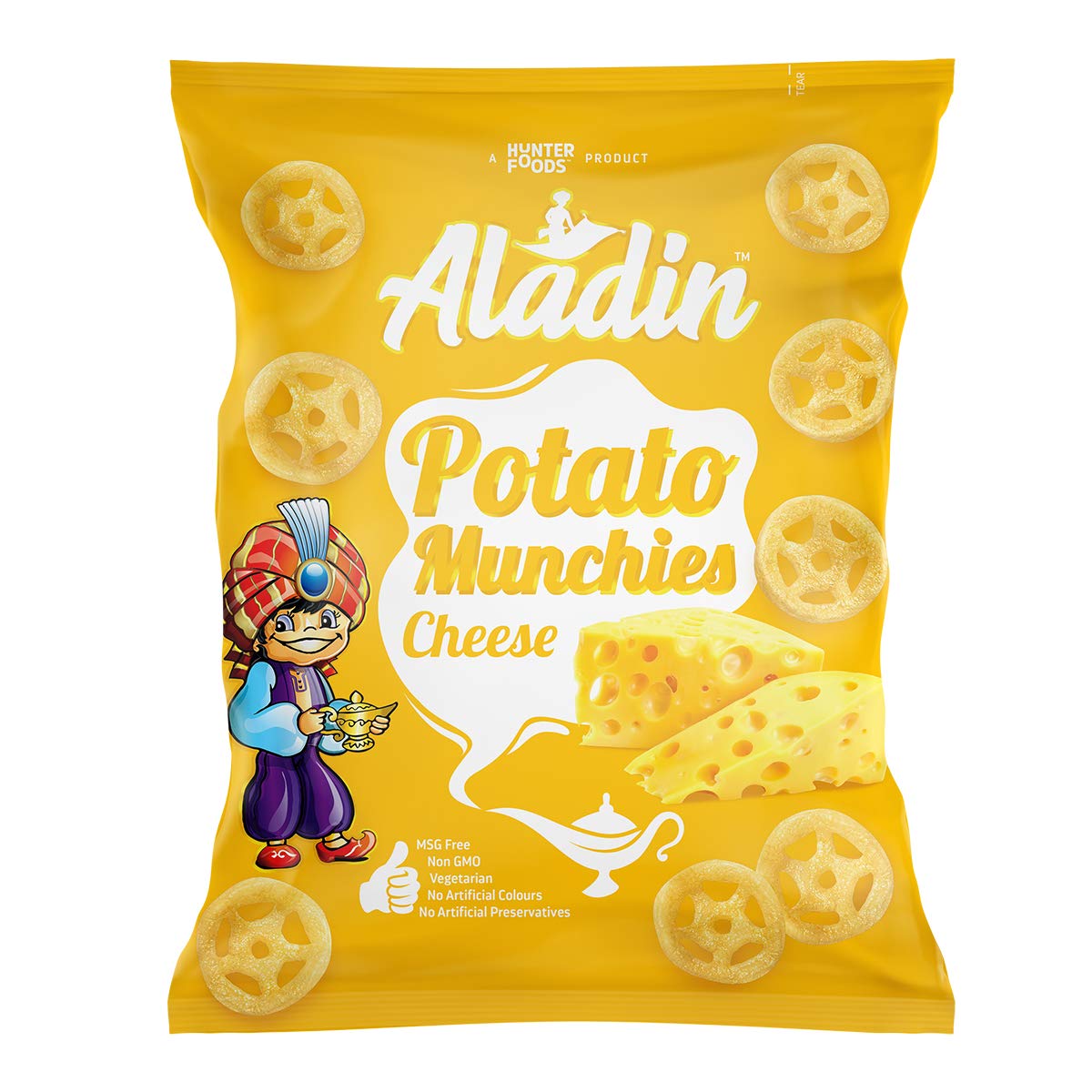 Aladin Potato Munchies Cheese - 15gm