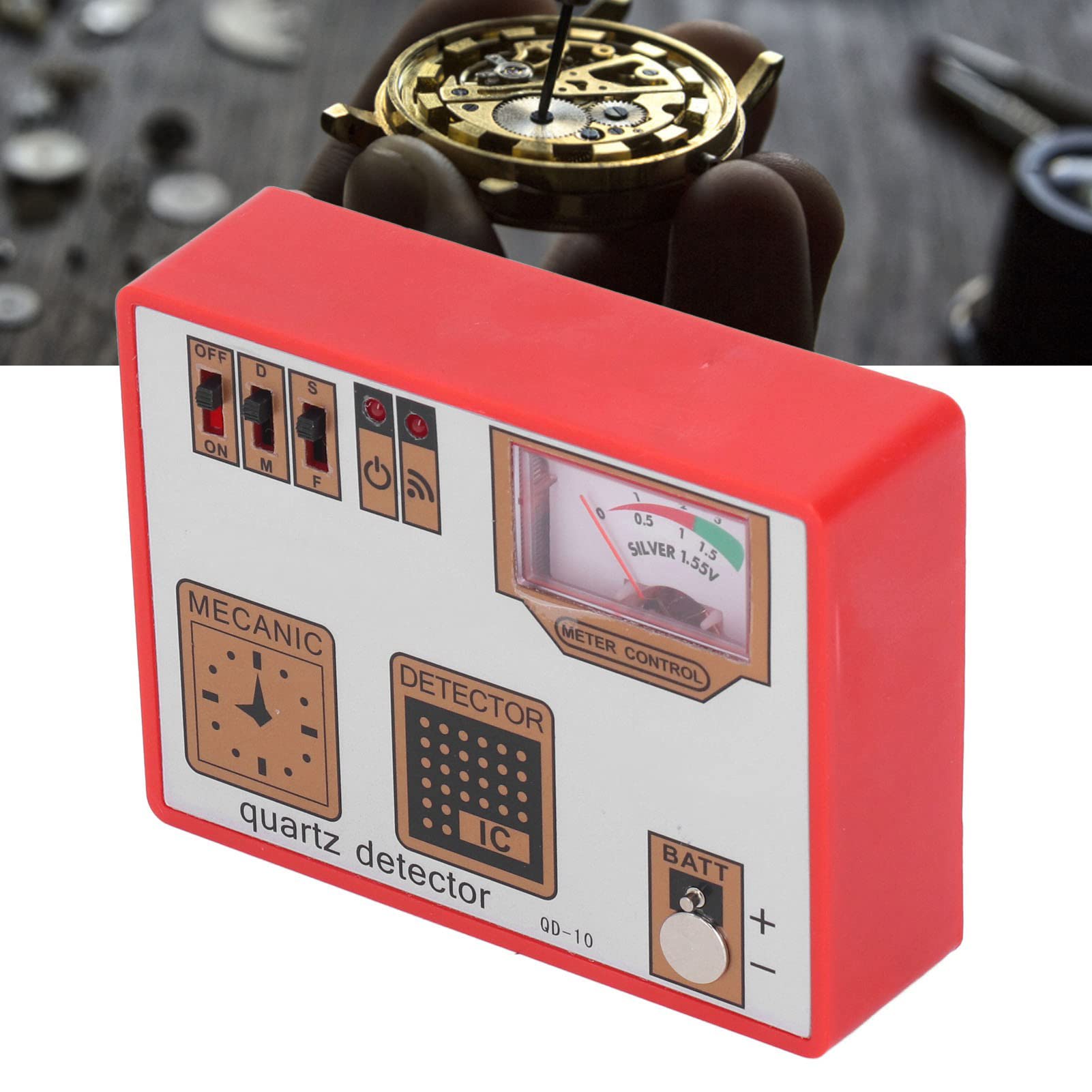 Zegarek Tester Kwarcowy Tester Kwarcowy Baterii Zegarek Tester Kwarcowy Demagnetyzer Timegrapher Narzędzie do Naprawy Zegarków